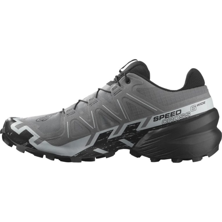 Tenis Para Trail Running Salomon Speedcross 6 Anchos Hombre Grises | MX YNIE578